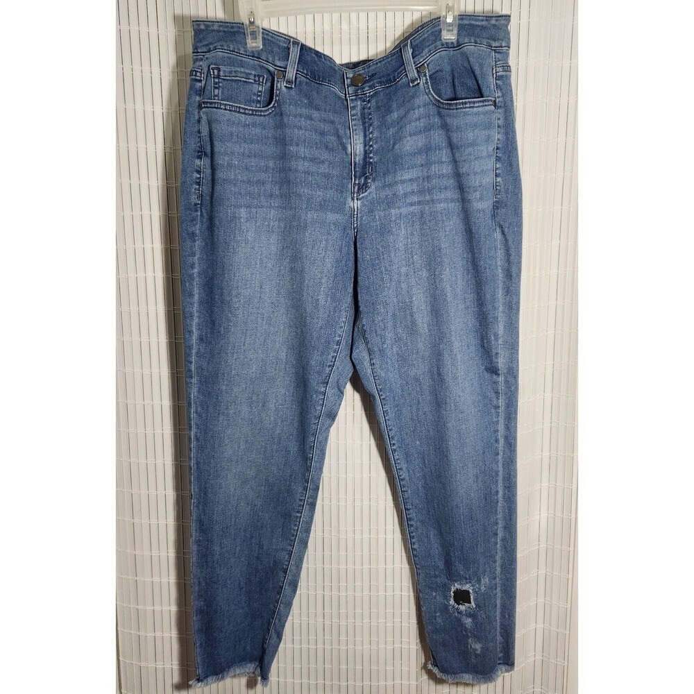 Lane Bryant Skinny Jeans Size 18 Color Blue